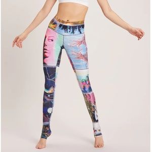 Niyama Sol Life is Beautiful Endless Leggings M NWT